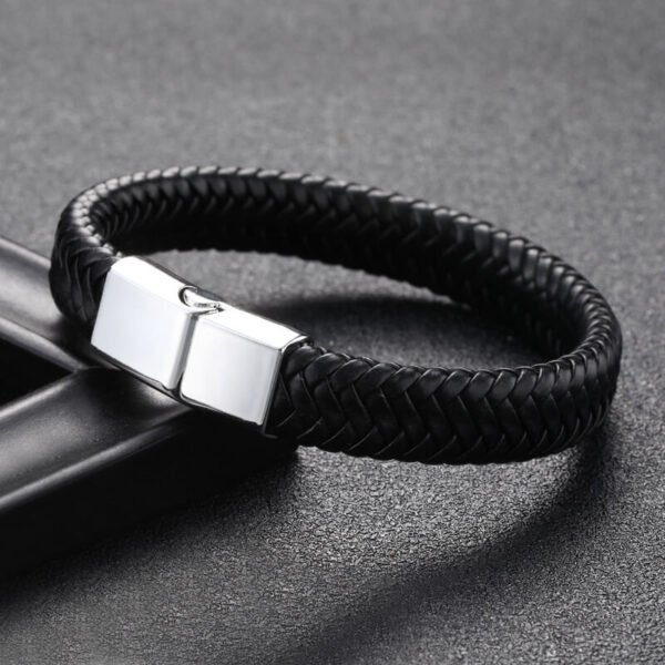 Pu Leather Men Bracelet