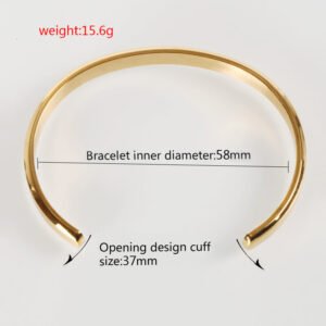 Men's Bracelet Bangle Custom Stainless Steel Custom Logo Bracelets Men Steel Bangle Stainless Steel Bracelets Men Gold Bangle