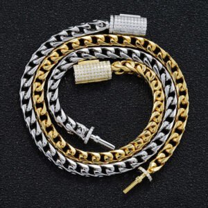 Fashion Hiphop 4mm S925 silver VVS Moissanite Bracelets For Men Women | Sinocre - ZB0513