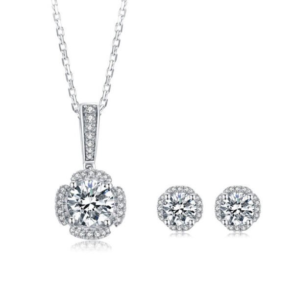 Moissanite Jewelry set For Young Women