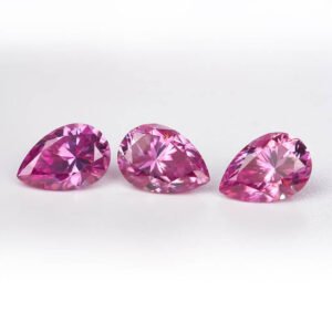 Pear Cut 1ct 2ct 3ct Pink Moissanite