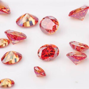 Oval Cut 1ct 2ct 3ct Garnet Red Moissanite Stones